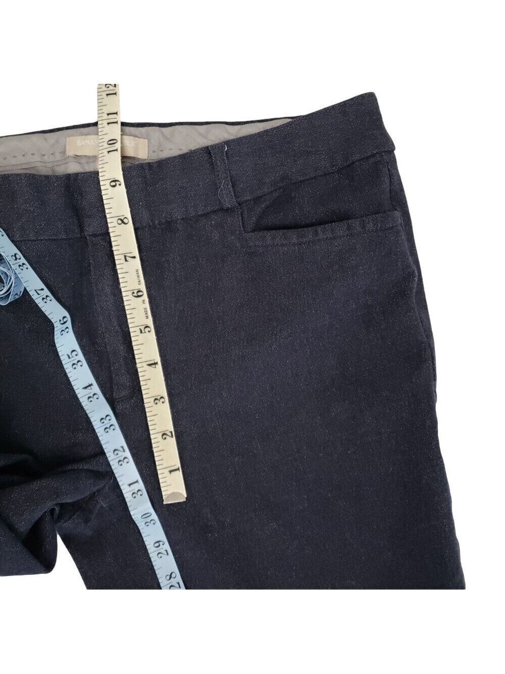 Banana Republic Sloan Fit Navy Dress Pants Women’s 12 - Picture 11 of 11